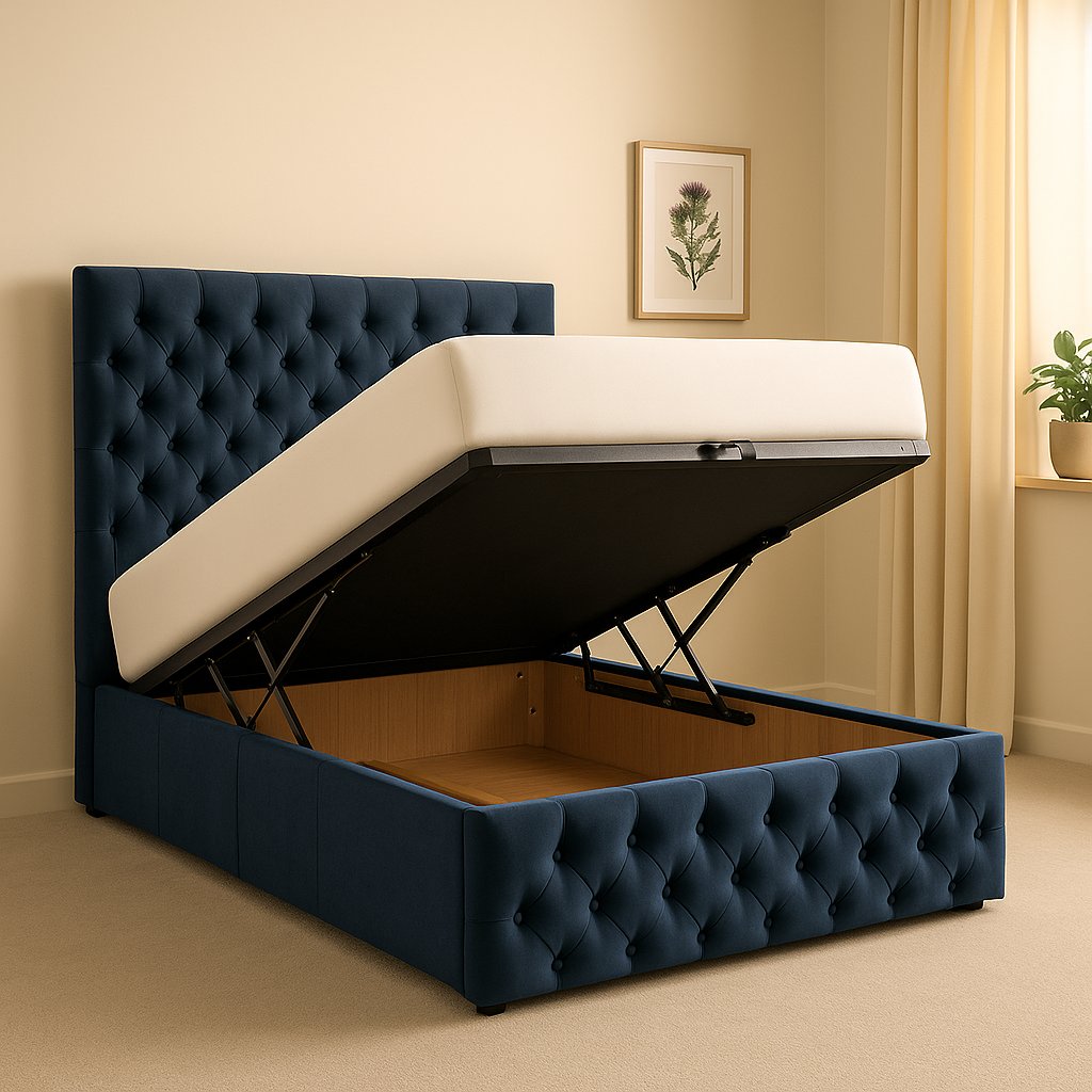 Ottoman storage beds