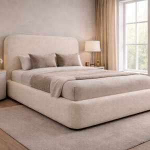 Carina Bouclé Bed