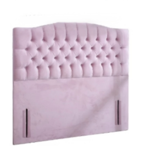54" Curved Chesterfield Headboard
