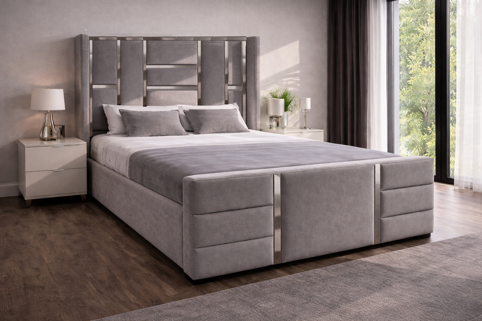 Leone Panel Bed