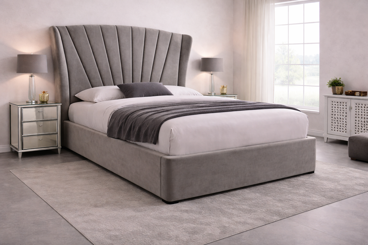 Oxford Panel Bed