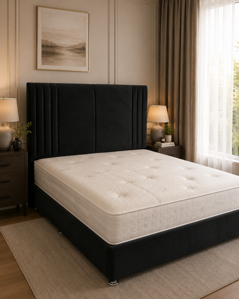 Ash Panel Bed