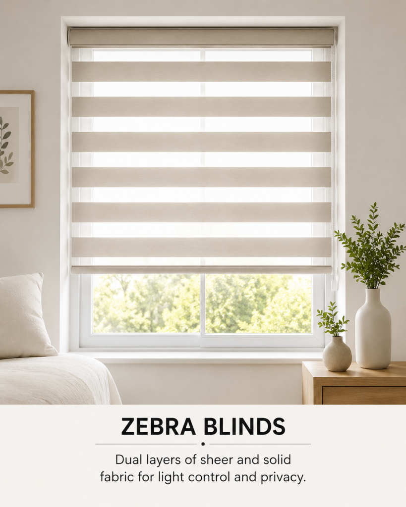 Day & Night Zebra Blinds